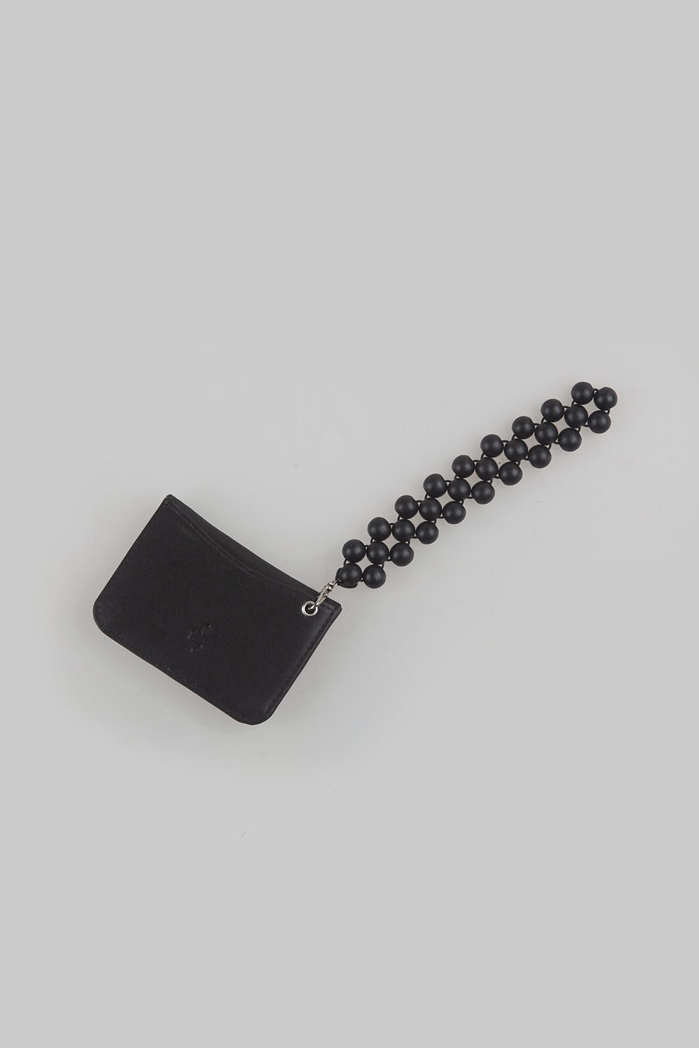 strap card wallet - black