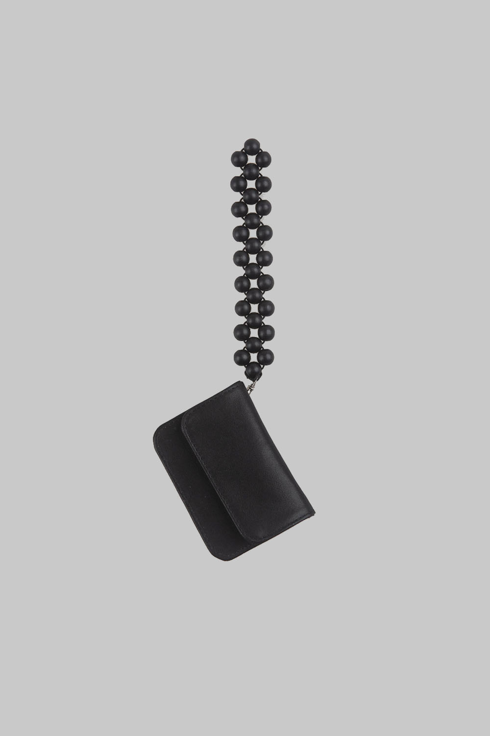 strap card wallet - black