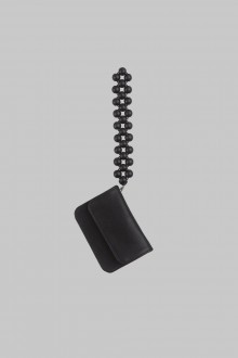 strap card wallet - black