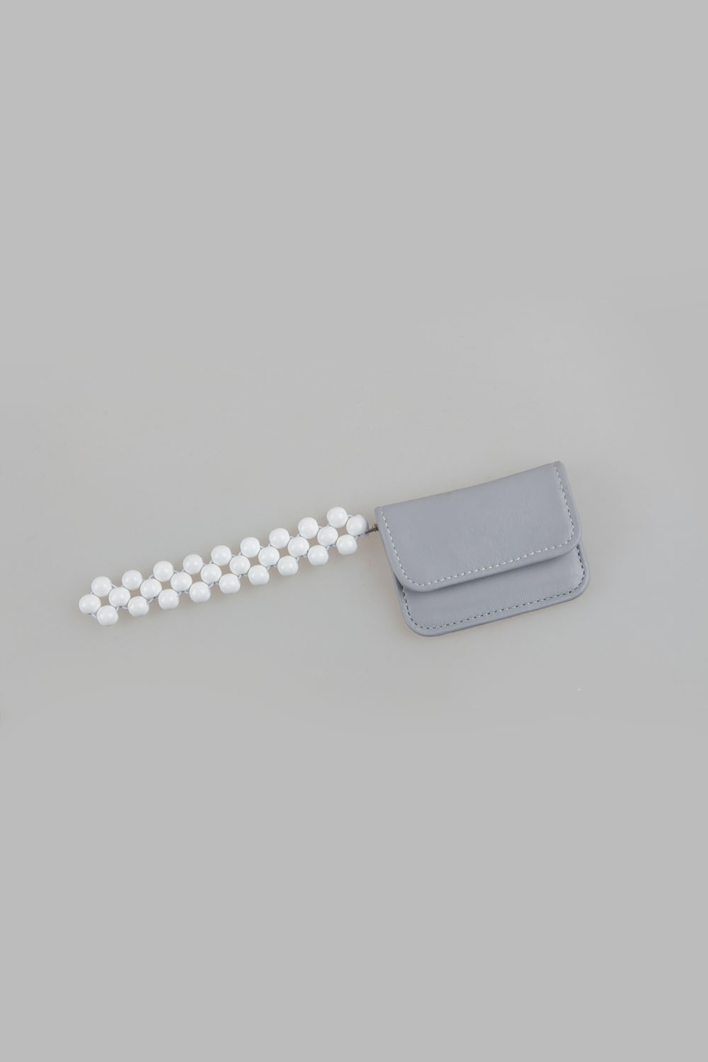 strap card wallet - grey