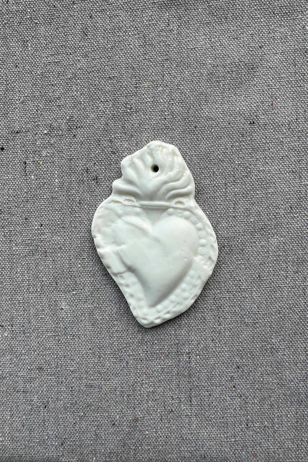 ceramic wall ornament - hearts s