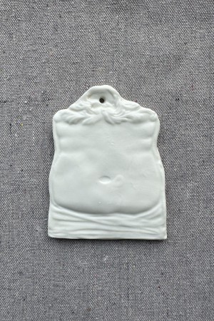 ceramic wall ornament - belly