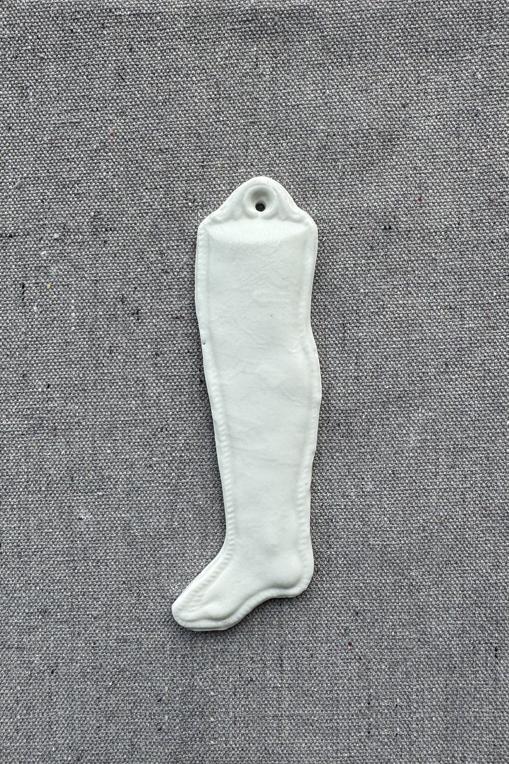 ceramic wall ornament - foot