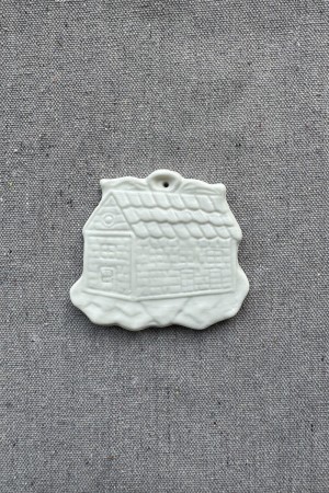 ceramic wall ornament - house