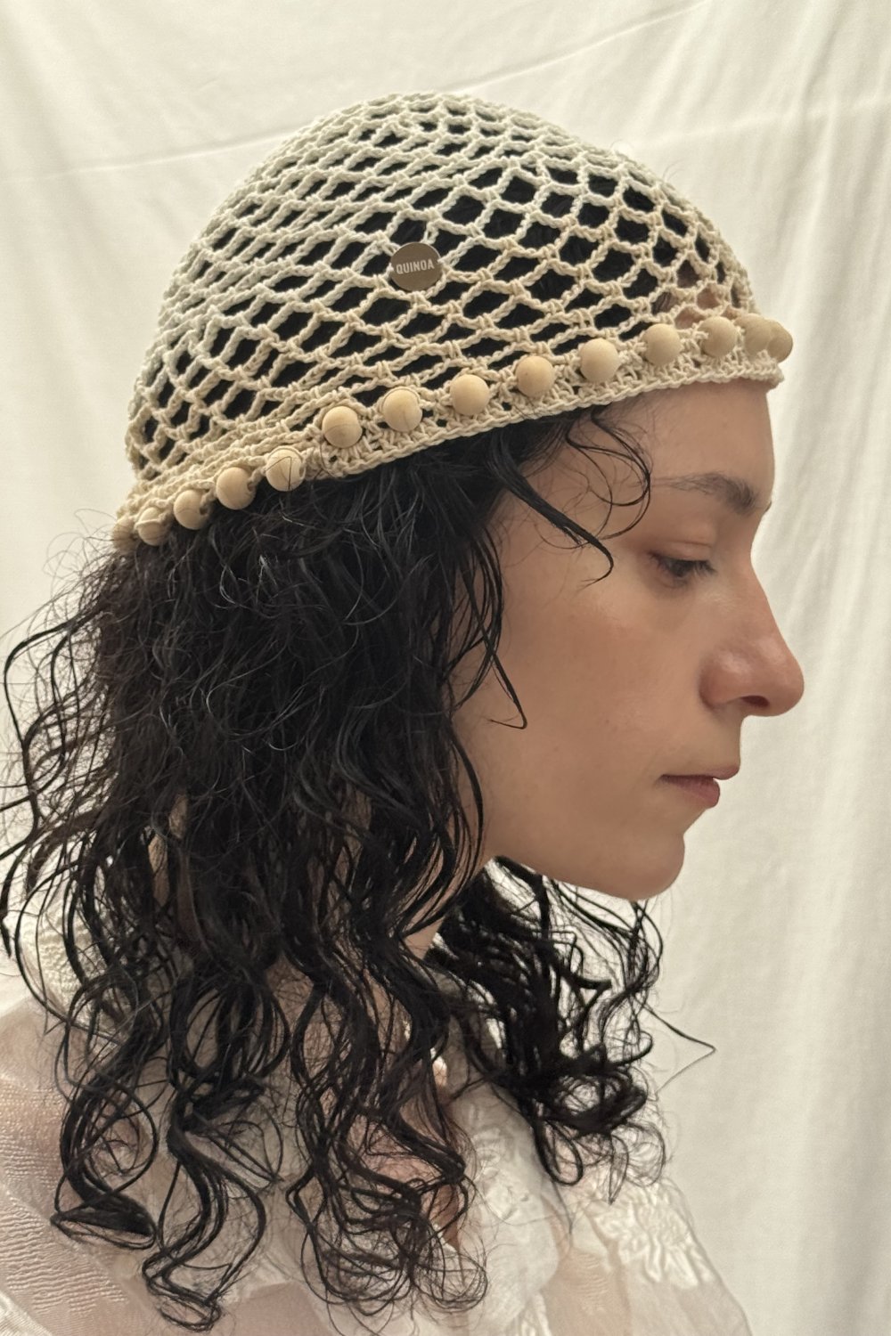 woven scrunch hat