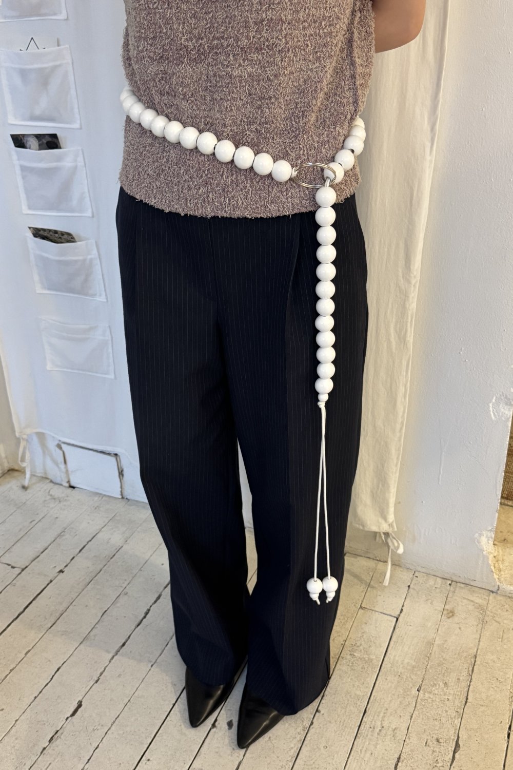 wooden belt - bold