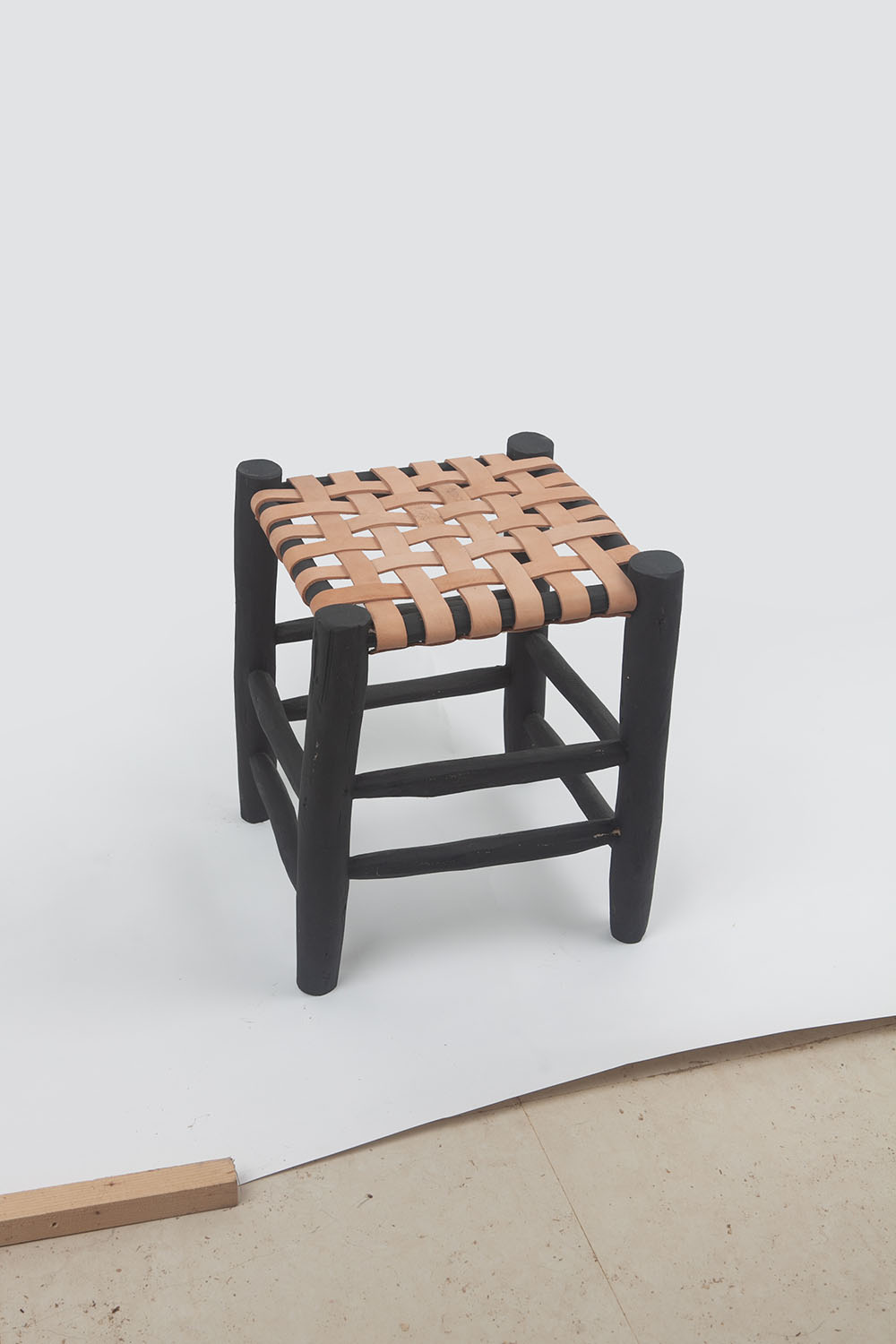 leather stool - L NB