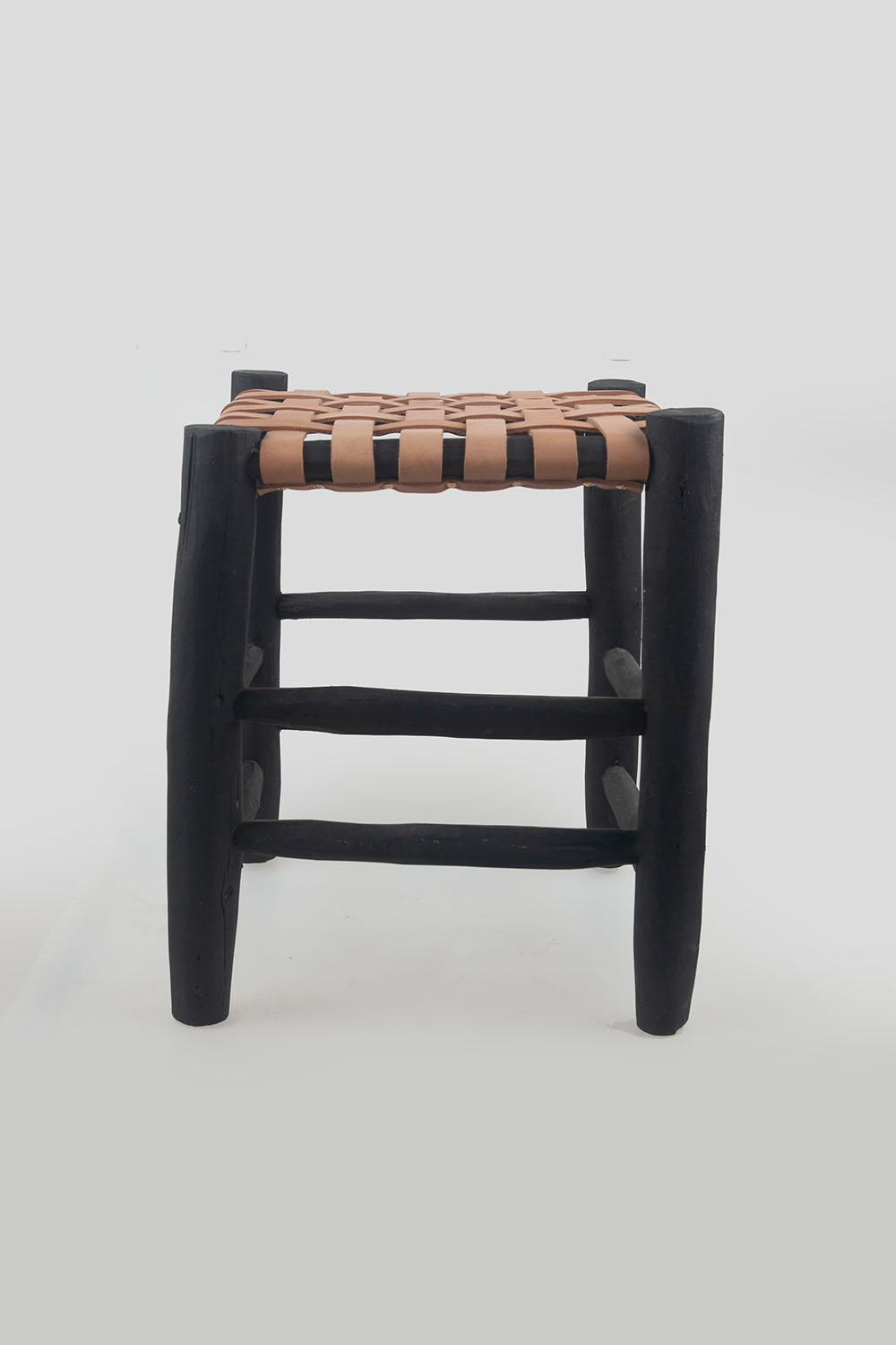 leather stool - L NB