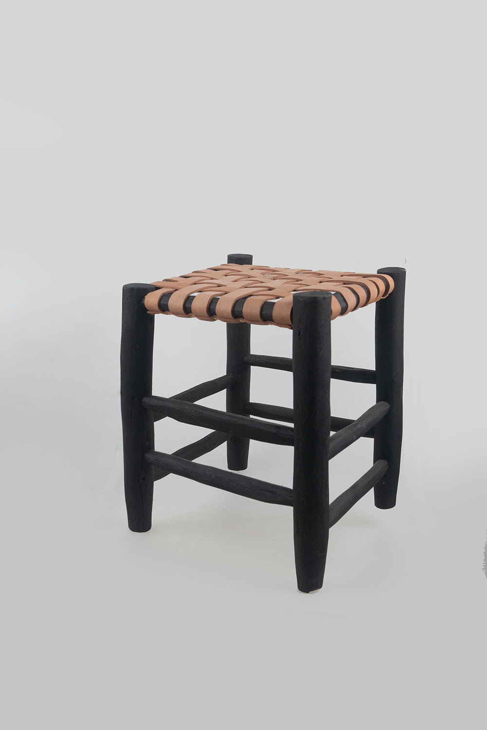 leather stool - L NB