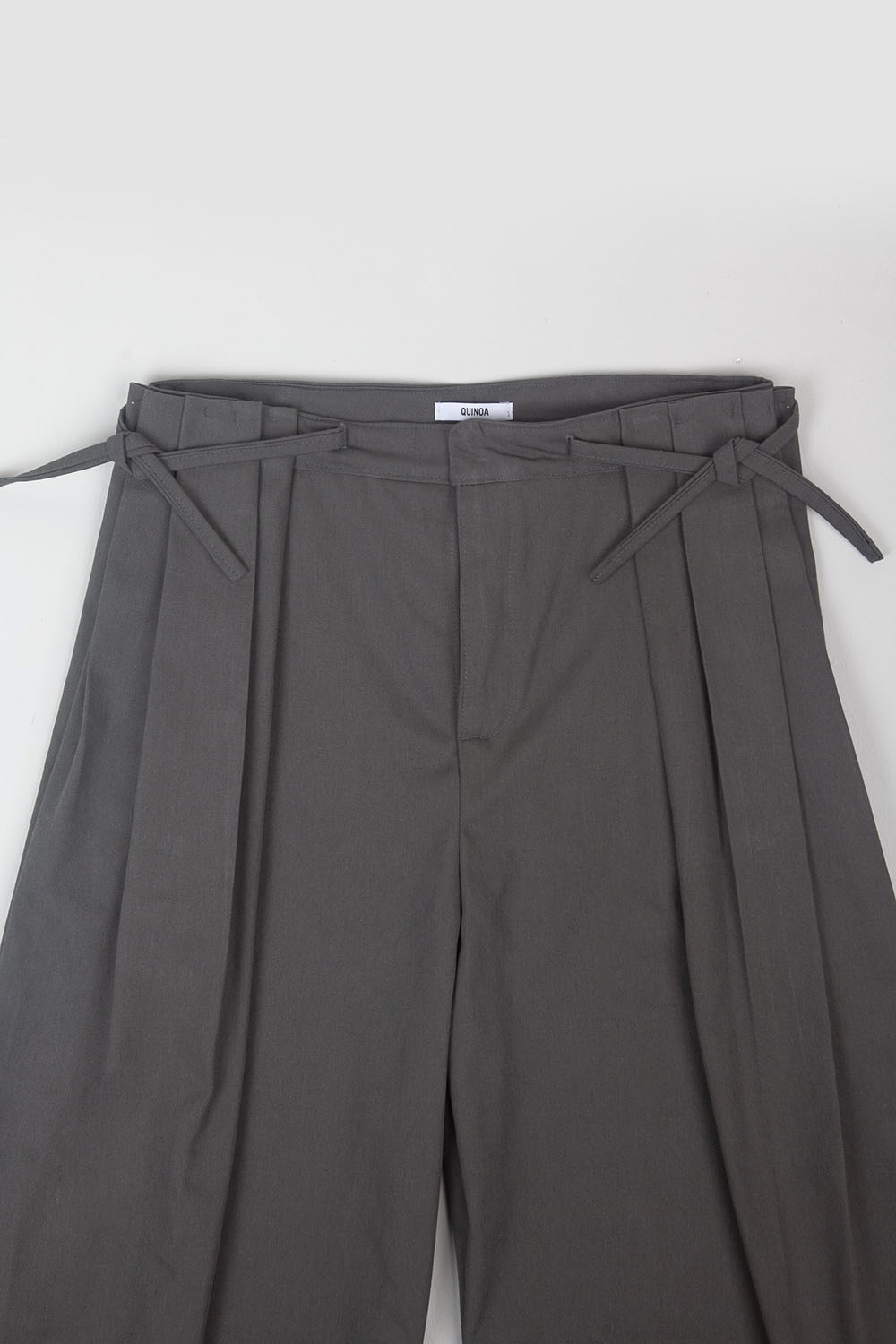 skirt pants - grey