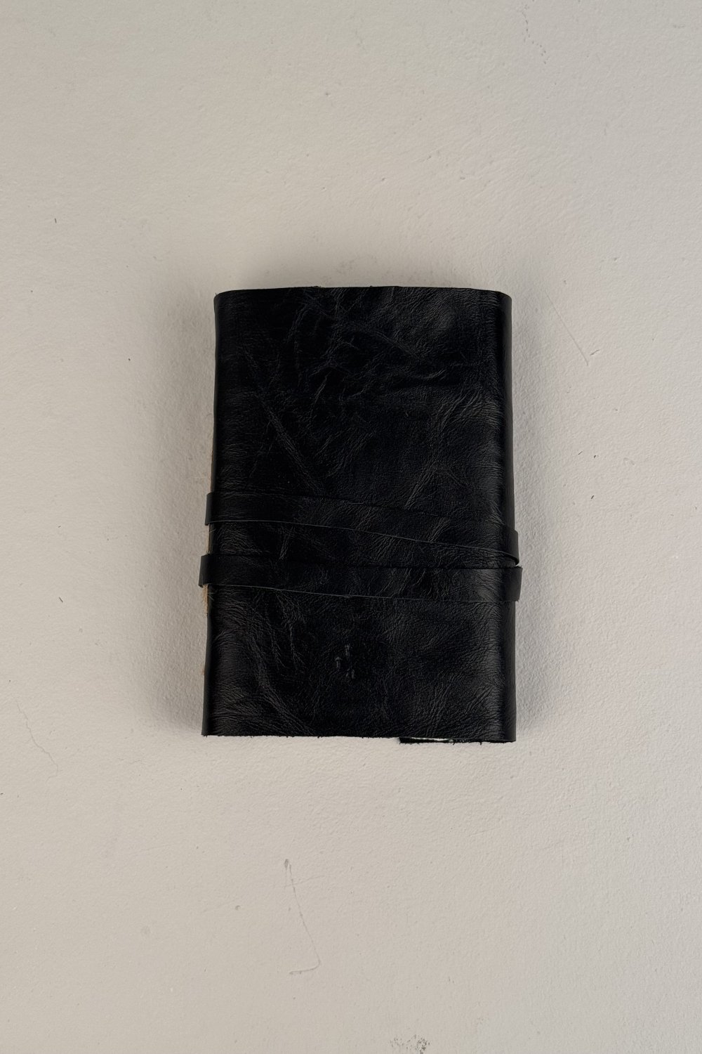 leather scroll book - large