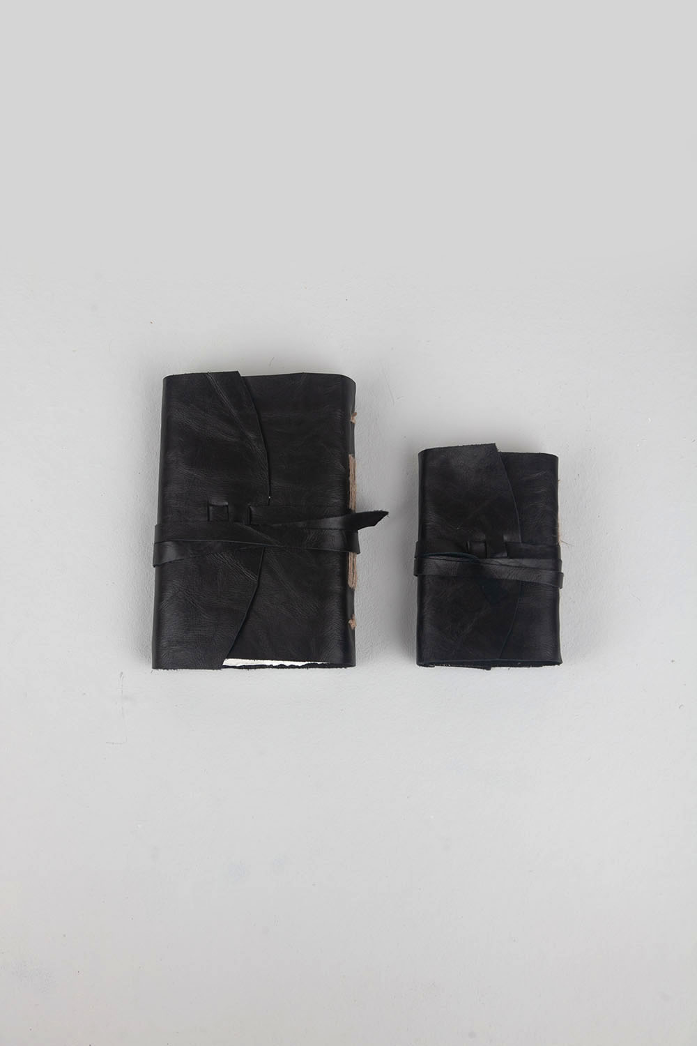 leather scroll book - large