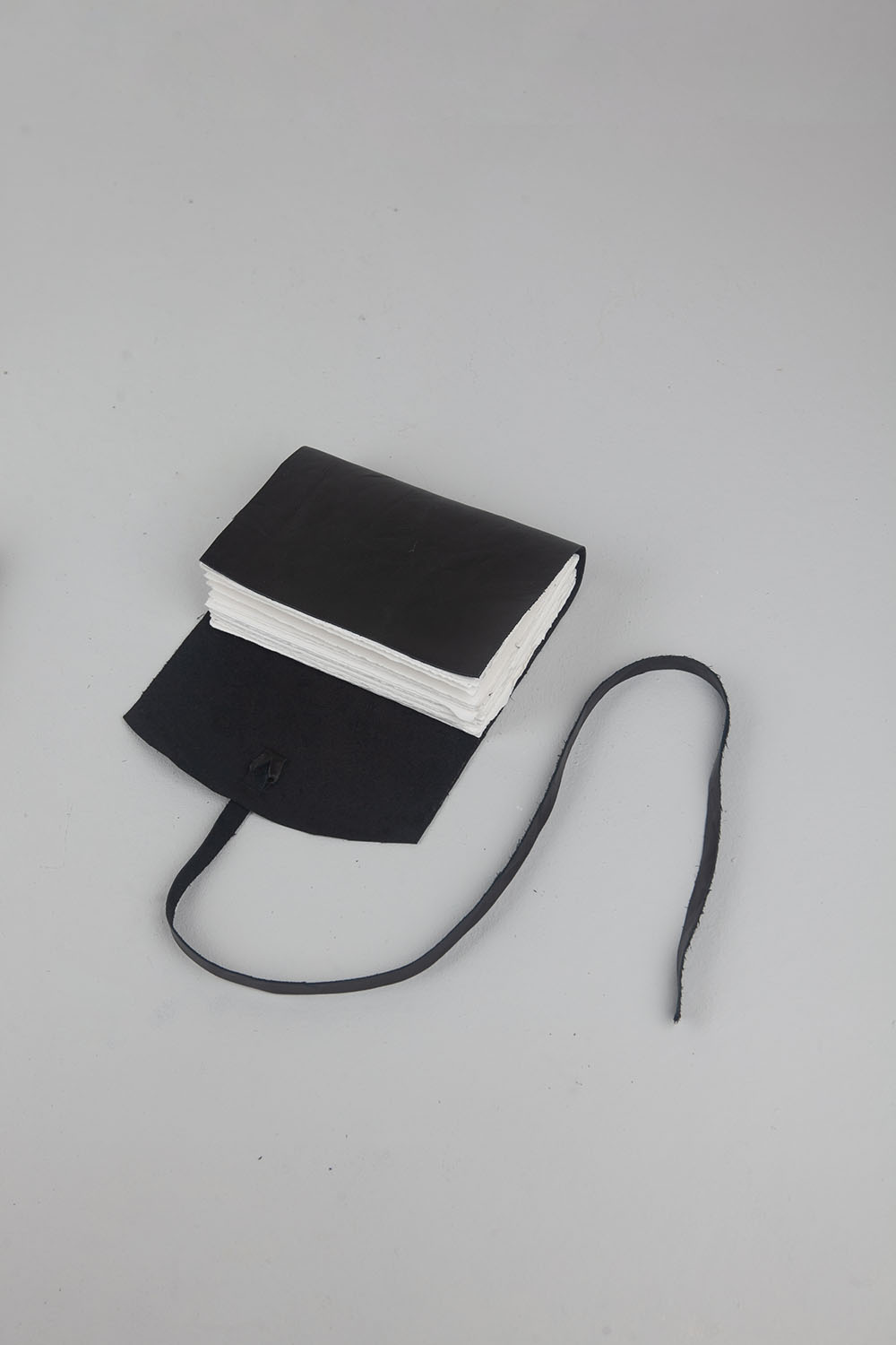 leather scroll book - large