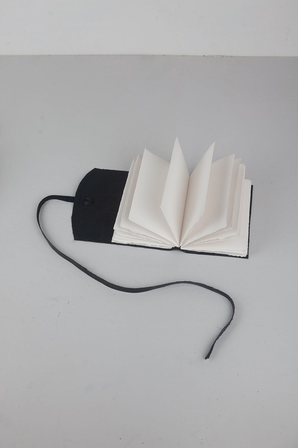 leather scroll book - large