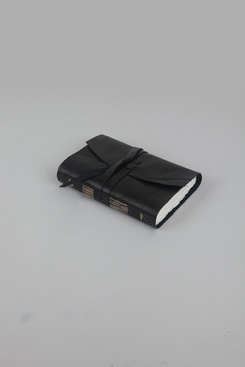 leather scroll book - large