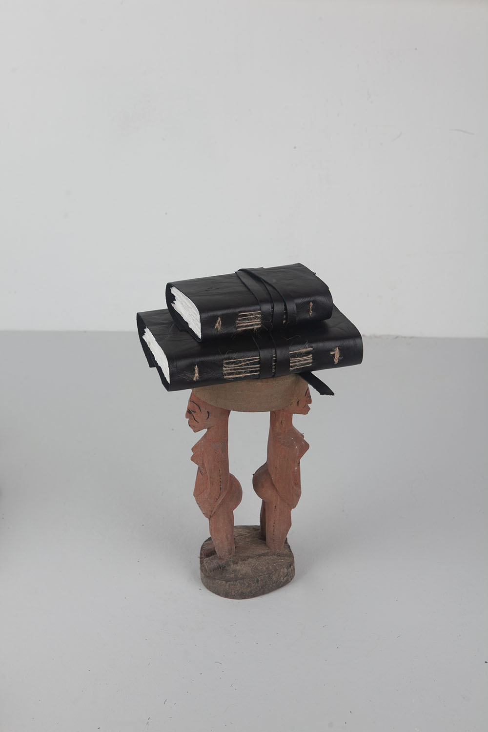leather scroll book - large