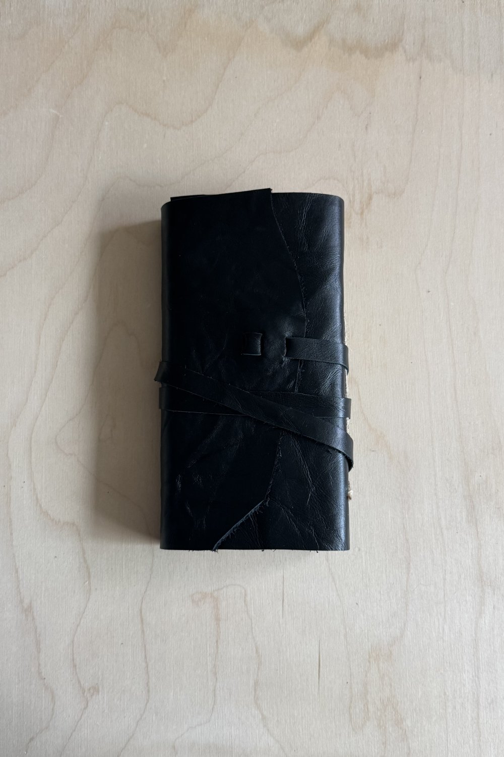 leather scroll book - long
