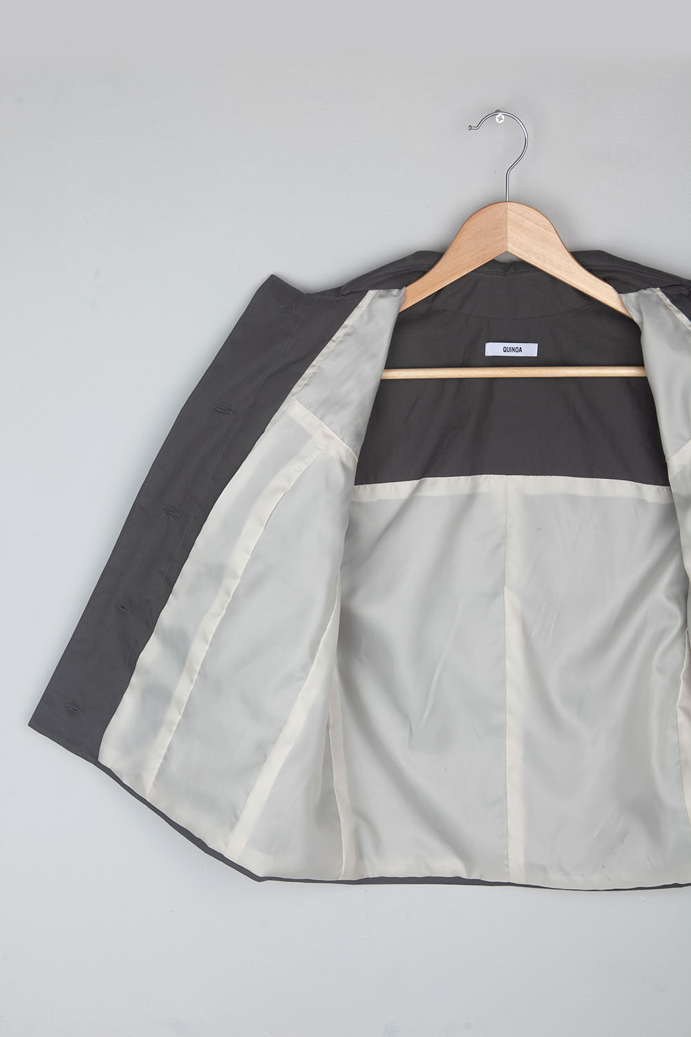 semi sleeve shirts - grey
